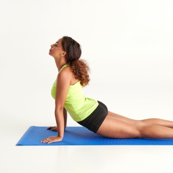 Yogamatte mit praktischer Tragetasche. Beständige und rutschfeste Oberfläche